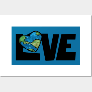 LOVE mother earth Posters and Art